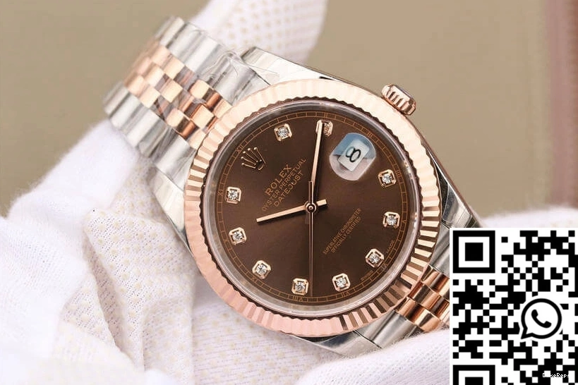 Datejust Diamond-Studded M126331-0004 Dial Factory Rolex EW 0106